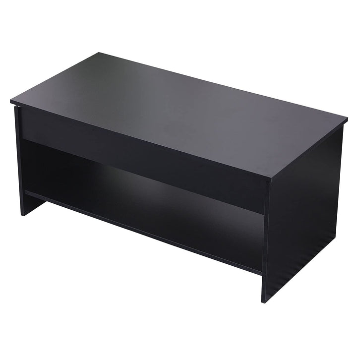 Happy Garden Couchtisch mit hochklappbarer Platte schwarz Hedda