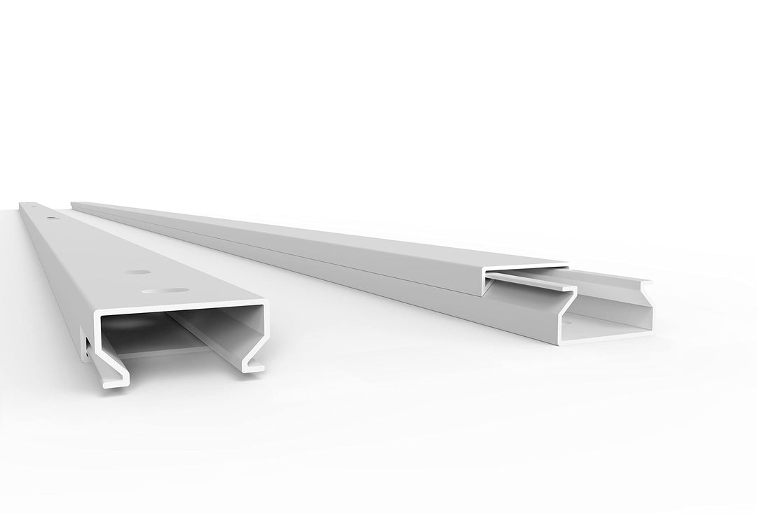 SCOS Smartcosat SCOSKK110 30 m Kabelkanal (L x B x H 2000 x 20 x 10 mm, PVC, Kabelleiste, Schraubbar