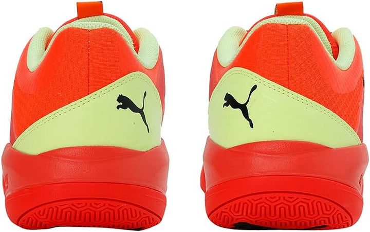 PUMA Herren Eliminate Pro Ii Hallenturnschuh 46 EU Red Blast Fast Yellow Puma Black, 46 EU Red Blast