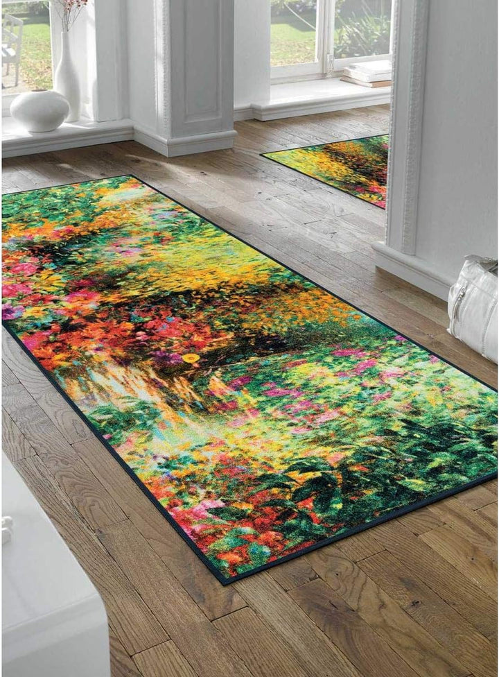 wash+dry Fussmatte, Primavera 50x75 cm, innen und aussen, waschbar, 50x75 cm