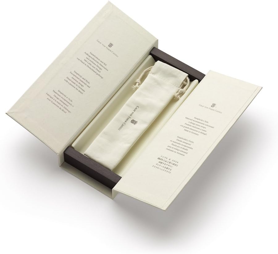 Graf von Faber-Castell 146630 Kugelschreiber Guilloche Chevron Chevron Black, Chevron Black