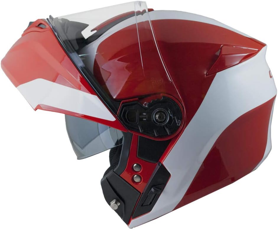 CGM Herren 508 Modularer Helm zum Öffnen, rot, L L rot, L rot