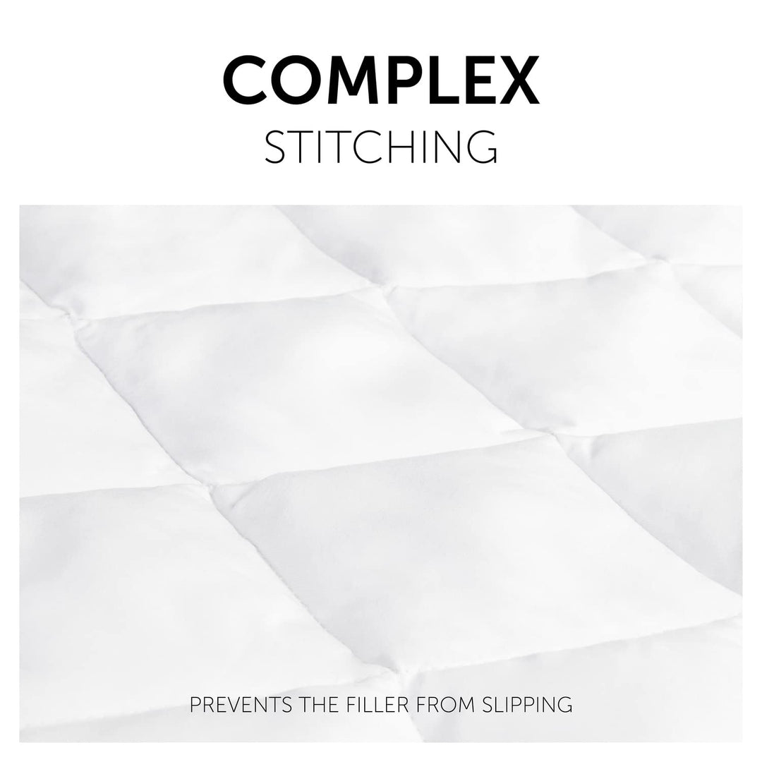 hauck Baby Spannbettlaken Bed Me 120x60 cm Spannbettuch für Reisebett Matratzen, Weiche Steppung, El