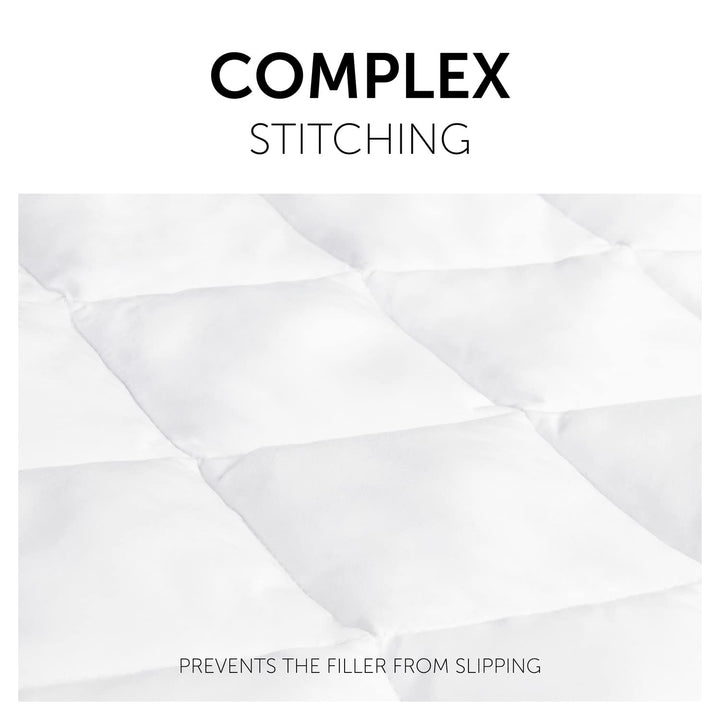 hauck Baby Spannbettlaken Bed Me 120x60 cm Spannbettuch für Reisebett Matratzen, Weiche Steppung, El