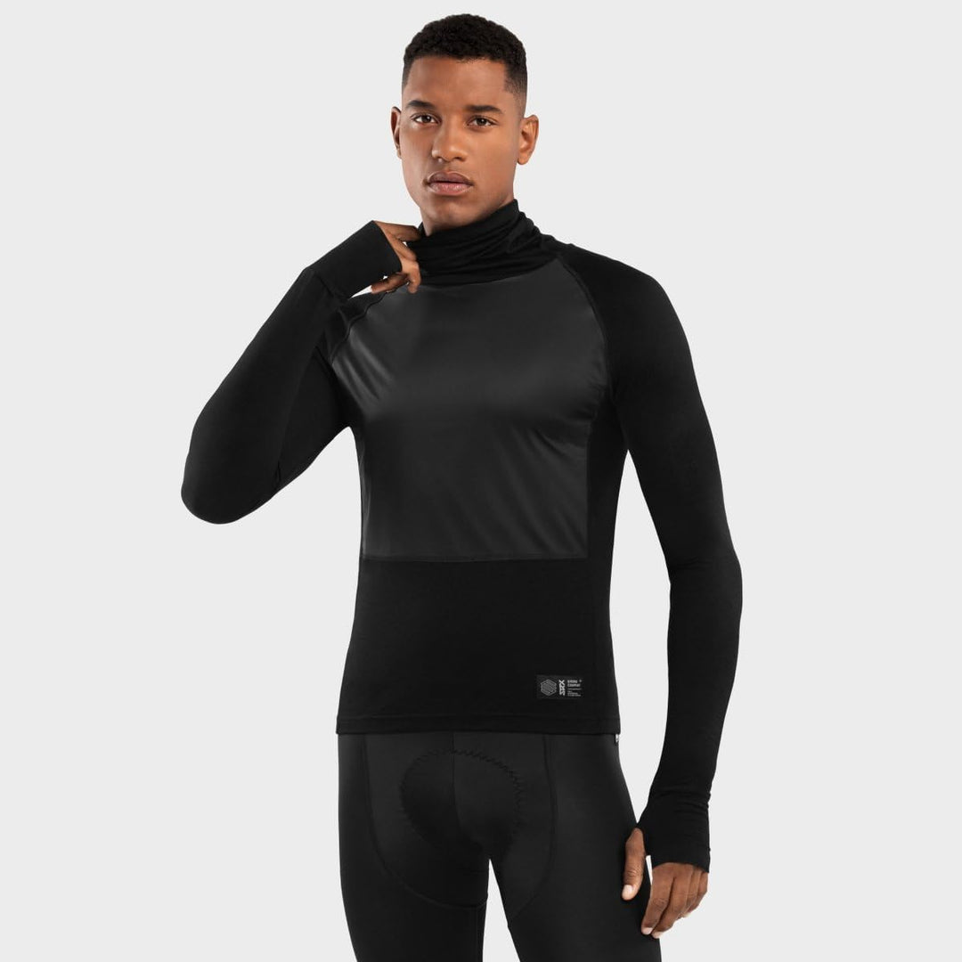 SIROKO - Fahrrad Unterhemd Winter SRX Denali - L-XL - Schwarz