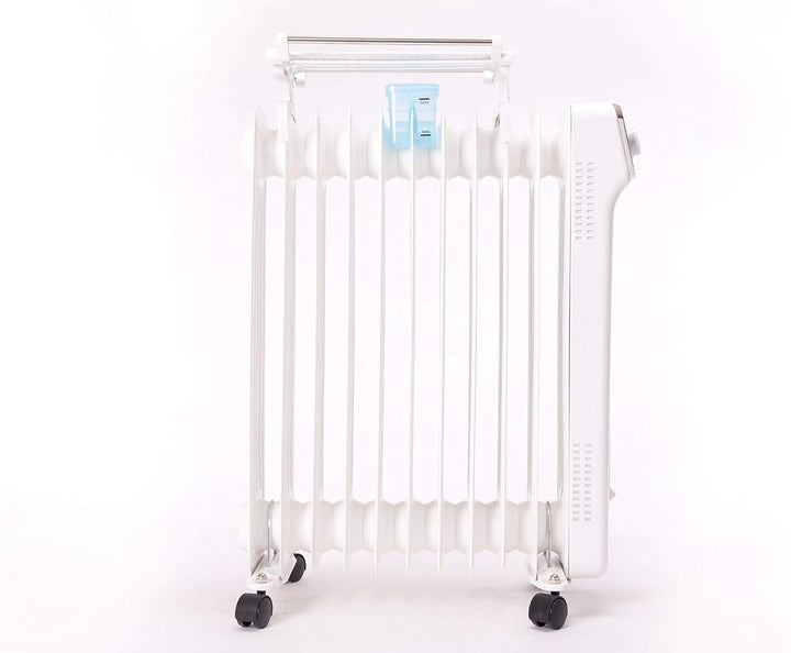 PURLINE HOTI OR2500 Öl-Heizkörper, 2500 W, 11 Elemente, Thermostat, 3 Leistungsstufen, Elektroheizun