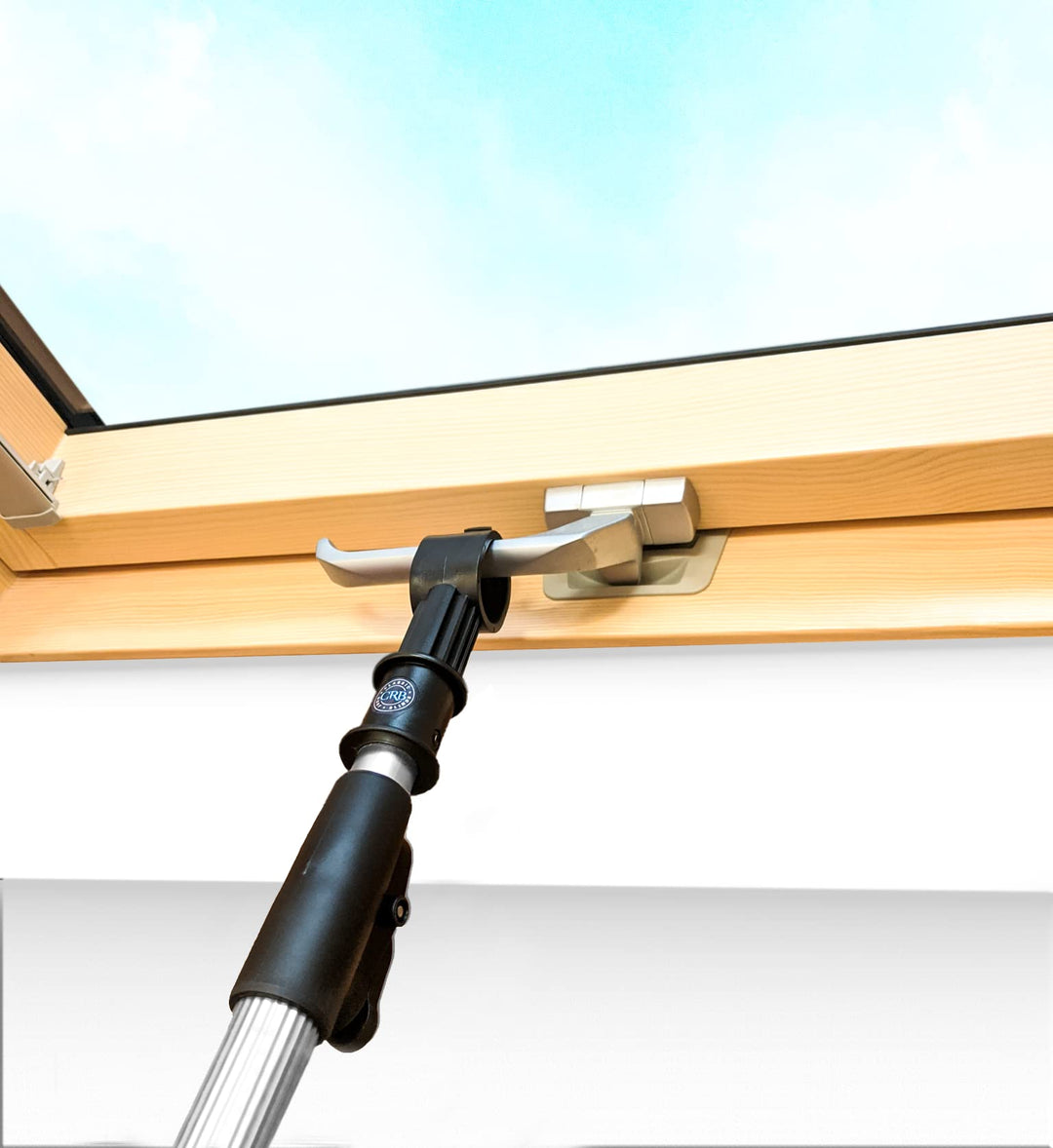Entworfen für RoofLite Teleskop-Fensterstangenöffner für Dachfenster und Jalousien (1,1–2,0 m)