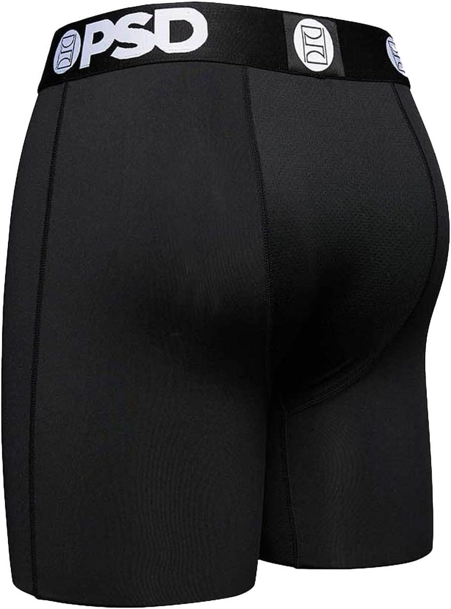 PSD Herren Retroshorts S Schwarz, 3er-pack, 3 Stück, S Schwarz, 3er-pack, 3 Stück
