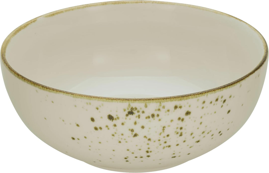 Creatable, Serie Nature Collection, Bowl-Set aus Steinzeug, spülmaschinen- und mikrowellengeeignet,