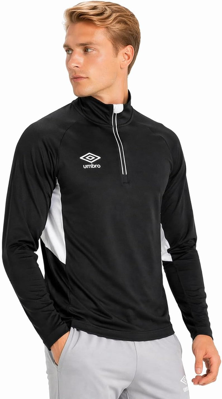 UMBRO Herren Off Field Jacke S schwarz / weiss, S schwarz / weiss