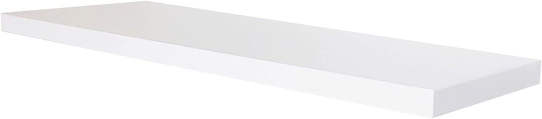 Henor Wandregal FSC® Holzwandregal 80 x 15 x 2.5 cm. Laden Sie 30 kg. Weiss 80 Weiss, P-15 Cm., 80 W