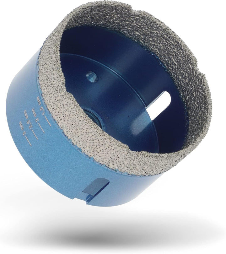 PRODIAMANT Diamant Bohrer Fliese 68mm x M14 trockenbohren von Fliese, Feinsteinzeug, Keramik, Naturs