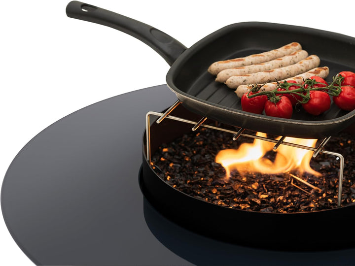 Planika Dot Gas Feuer Tisch - Feuerschalen für den Garten, Tischfeuer Outdoor, Terrassen Heizstrahle