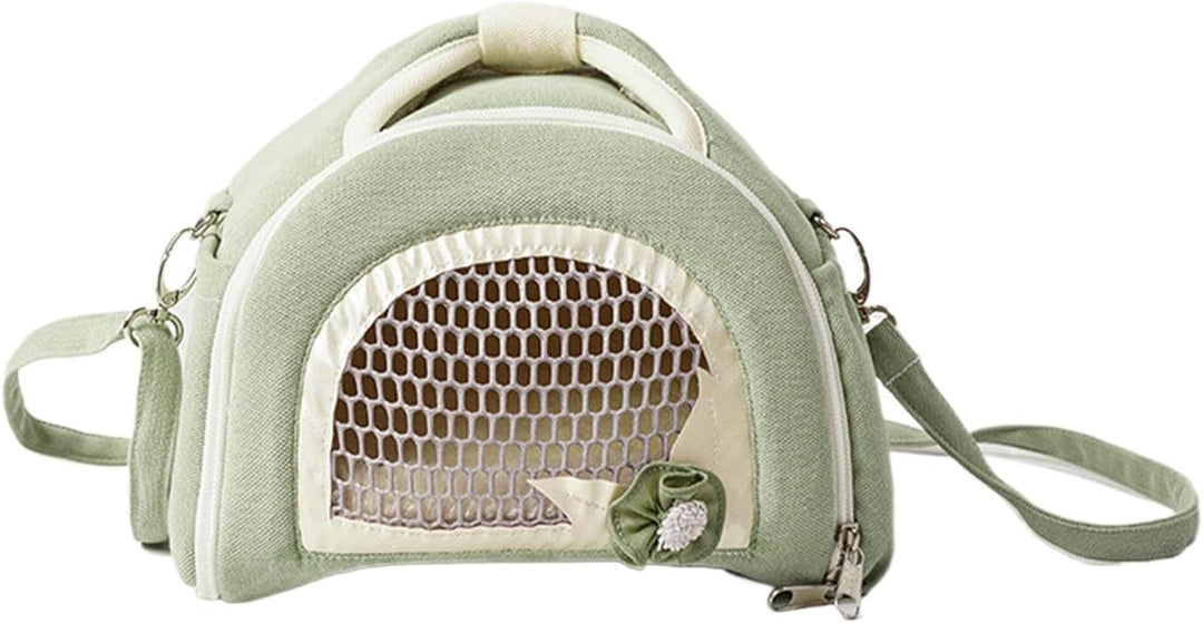 Hamstertasche zum Mitnehmen – Igel Outdoor kleine Tasche | Reissverschluss, atmungsaktiver Hamster-T
