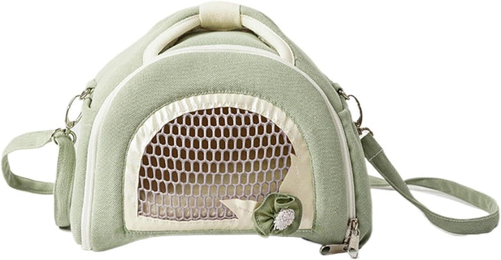 Hamstertasche zum Mitnehmen – Igel Outdoor kleine Tasche | Reissverschluss, atmungsaktiver Hamster-T