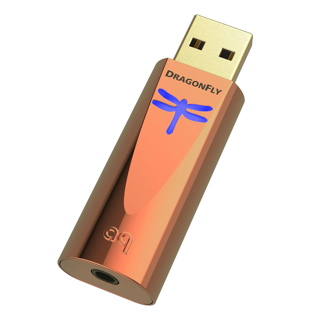 AudioQuest Dragonfly Kupfer USB Digital-zu-Analog-Konverter, Kupfer