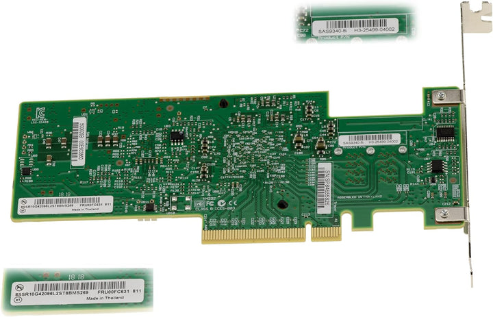 KALEA-INFORMATIQUE PCIe 3.0 SAS 12GB Controller-Karte mit 8 internen Ports und RAID 0 1 5 10 50 JBOD