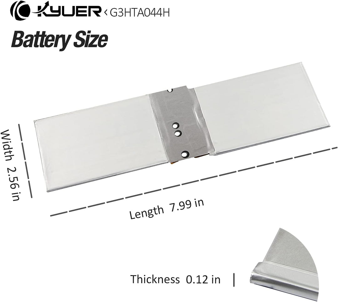 K KYUER 18Wh G3HTA020H G3HTA044H Laptop Tablette Akku für Microsoft Surface Book 1 1703 1704 1705 CR