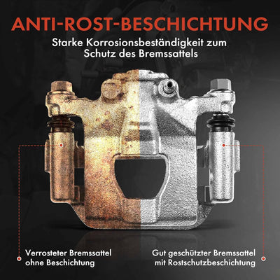 Frankberg Bremssattel Bremszange Vorderachse Rechts Kompatibel mit M.a.z.d.a 2 DE 1.3L-1.6L 2011-201