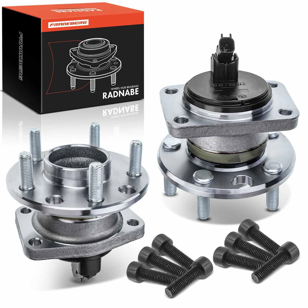 Frankberg 2x Radnabe Radlagersatz Hinterachse Kompatibel mit Mondeo III B5Y B4Y 2000-2007 Mondeo III