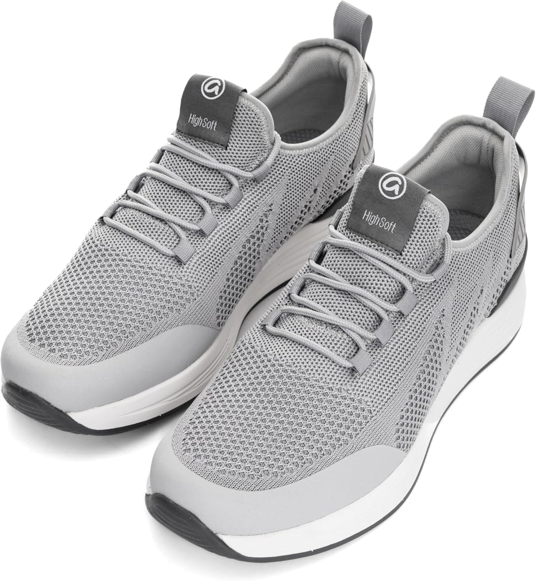 ARA Herren Chicago Sneaker 43 EU Hellgrau, 43 EU Hellgrau