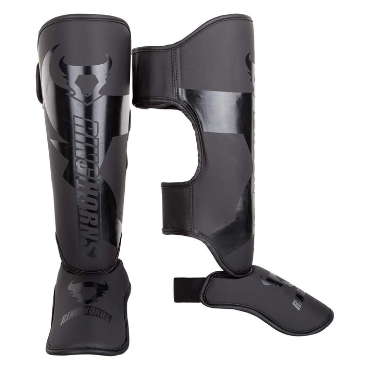 Ringhorns Charger Schienbeinschutz Schwarz/Schwarz XL, Schwarz/Schwarz XL