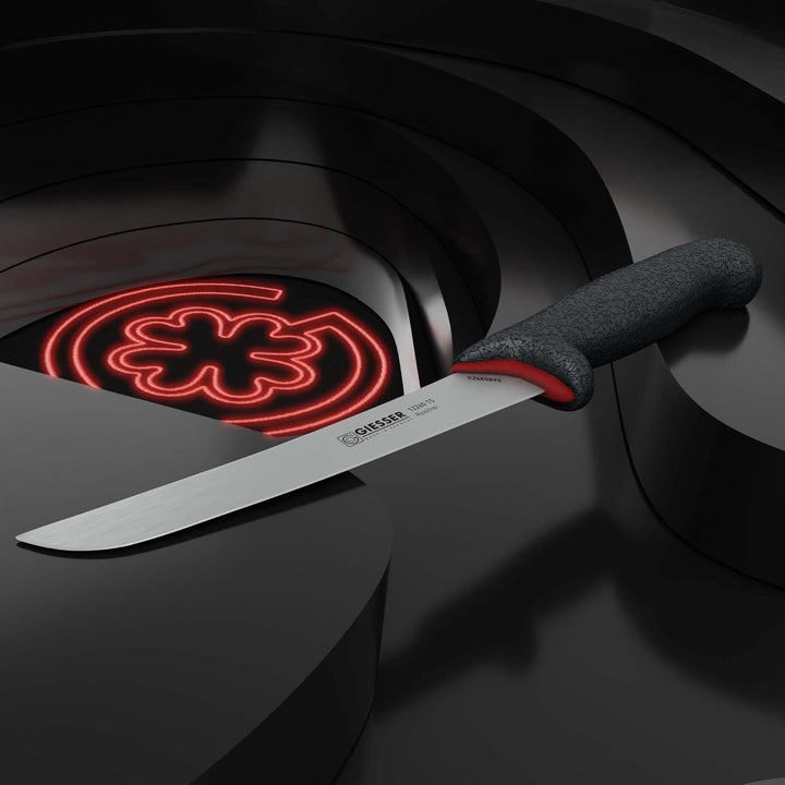 Giesser seit 1776 - Made in Germany - Ausbeinmesser rutschfest PrimeLine, gebogene Klinge 15 cm, sch