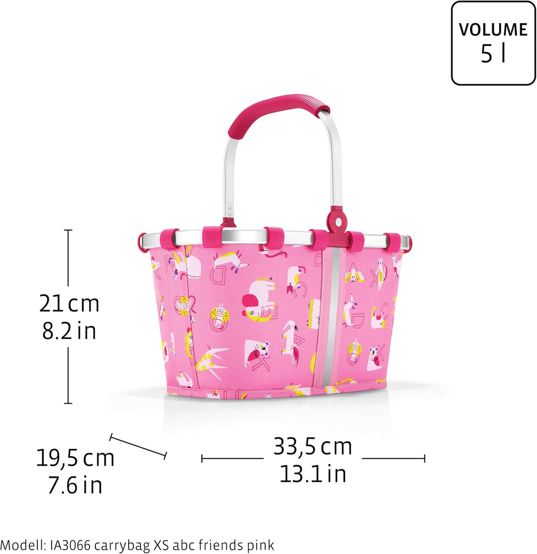 reisenthel carrybag XS kids Einkaufskorb 33,5 x 18 x 19,5 cm / 5 l / abc friends