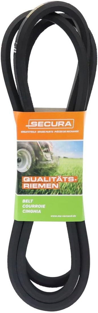 SECURA Keilriemen Mähwerk kompatibel mit Jonsered ICT16A 954130042 Rasentraktor