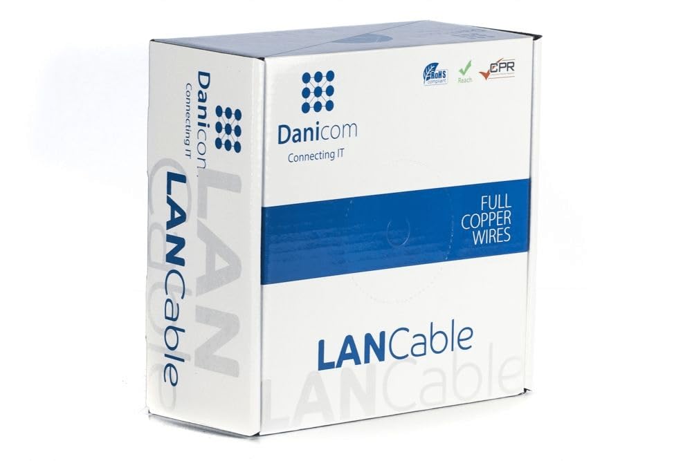 CAT5E UTP 100m Aussenkabel Starrleiter - PE (Fca)