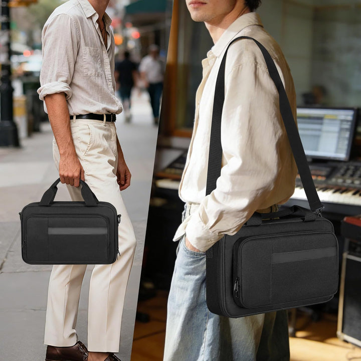 PGmoon Tasche Kompatibel mit Akai Professional MPK Mini MK3 / MPK Mini Play MK3 25-Tasten-USB-MIDI-K