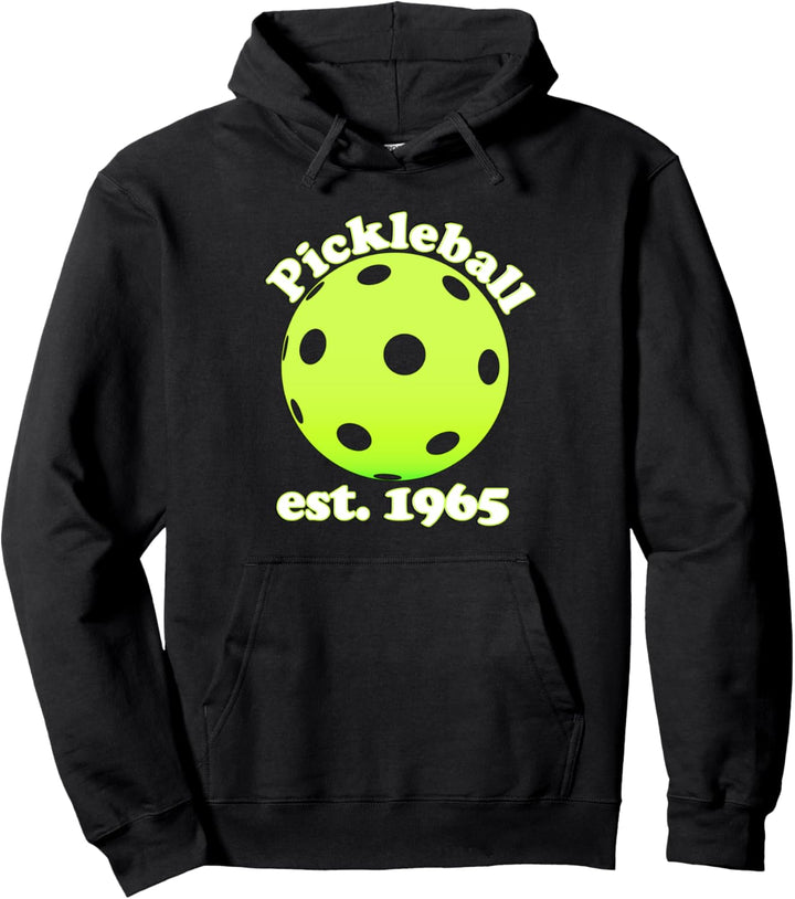 Funny Pickleball Retro Dinking Gift Pullover Hoodie