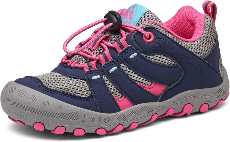 Mishansha Unisex-Kinder Turnschuhe Trekkingschuhe Mädchen Wanderschuhe Outdoor Sportschuhe 24-38 27