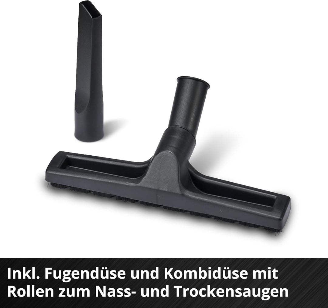 Einhell Nass-Trockensauger TC-VC 2555 A (850 Watt, 180 mbar Saugleistung, Automatiksteckdose, 25 L A
