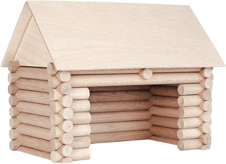 Walachia Vario XL Holzbausteine Holz Baukasten Modellbau Set 184 Teile