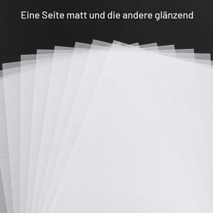 Auihiay 50 Stück Blank Shrink Plastikblätter Schrumpfen Papierblätter für Kinder Kreatives Basteln,