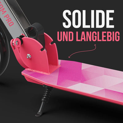 Apollo XXL Wheel Scooter - Phantom Pro Cityroller | Klappbarer City Roller für Kinder | Höhenverstel