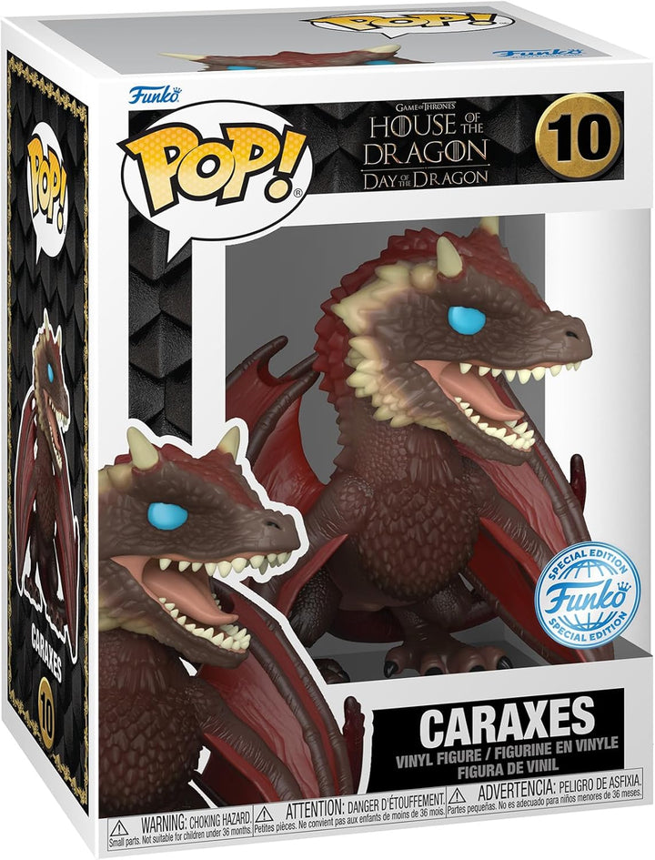Funko Pop! TV: House of The Dragon - Caraxes - (Dragon)- Vinyl-Sammelfigur - Geschenkidee - Offiziel