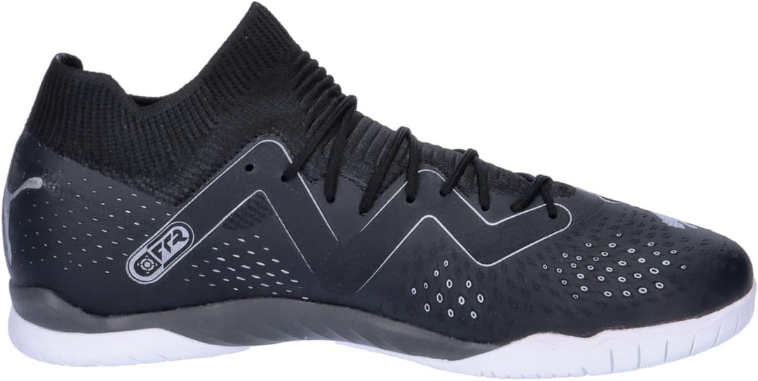 PUMA Future Match It Fussballschuh für Herren 40.5 EU Puma Schwarz Puma Silber, 40.5 EU Puma Schwarz