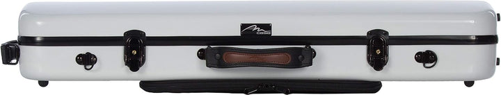 Geigenkoffer Glasfaser Oblong 4/4 white - brownish red M-Case