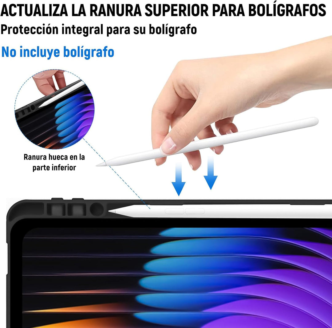 Lielax Schutzhülle mit Tastatur für Xiaomi Pad 7 / Pad 7 Pro 27,9 cm (11,2 Zoll) 2025, Xiaomi Pad 7/