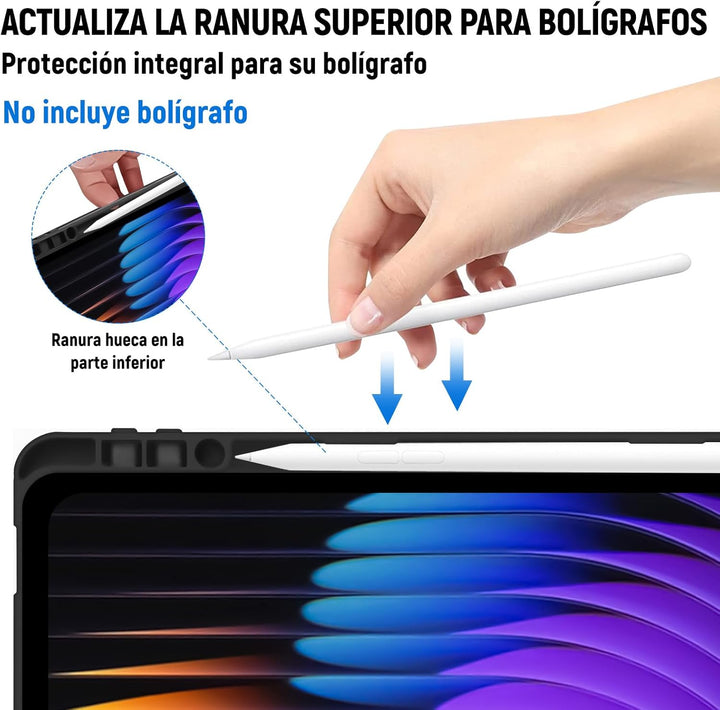 Lielax Schutzhülle mit Tastatur für Xiaomi Pad 7 / Pad 7 Pro 27,9 cm (11,2 Zoll) 2025, Xiaomi Pad 7/
