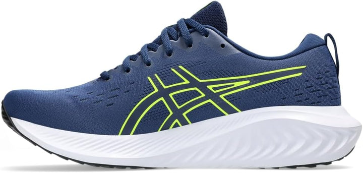 ASICS Herren Gel-Excite 10Sneaker 40 EU Blue Expanse Safety Yellow, 40 EU Blue Expanse Safety Yellow
