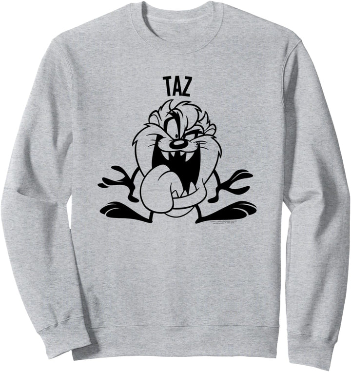 Looney Tunes Taz Large Head Sweatshirt
