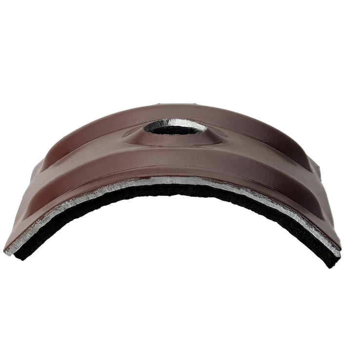 500 Kalotten Rotbraun RAL 8012 Aluminium 24° für Sinus Profil 76/18 Wellplatten Lichtplatten