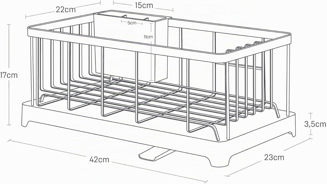 YAMAZAKI 2875 Tower Abtropfgestell ,