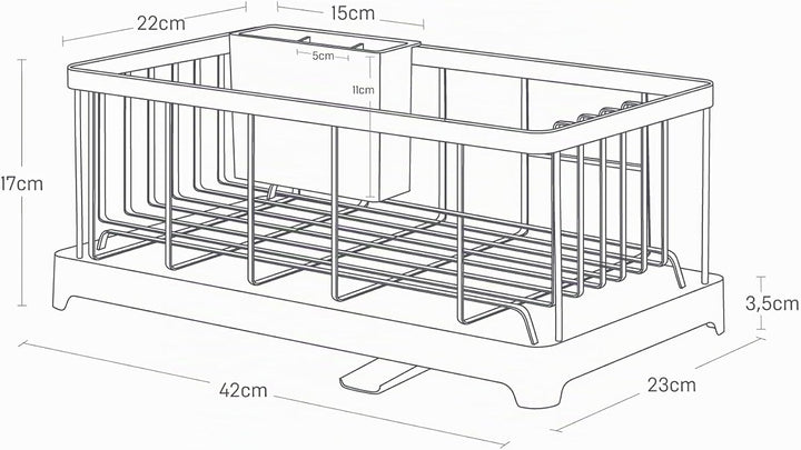 YAMAZAKI 2875 Tower Abtropfgestell ,