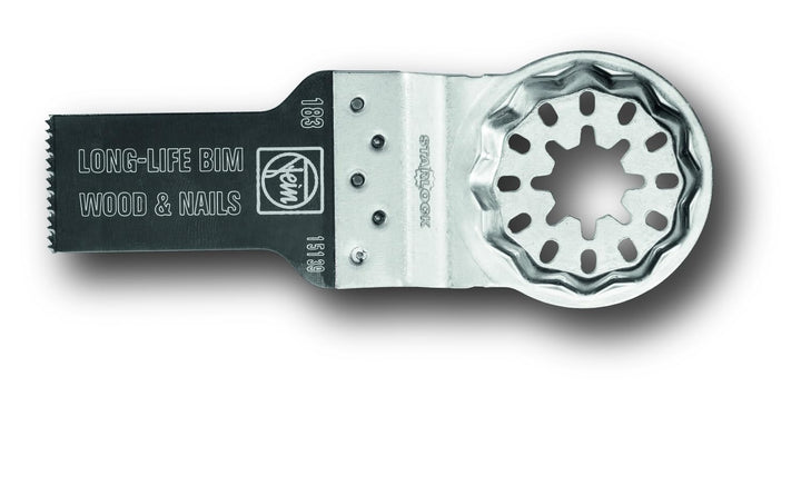 FEIN E-Cut Long-Life-Sägeblatt, Ve. 5 St., Breite 10 mm, Länge 30 mm, Aufnahme Starlock, Bi-Metall m