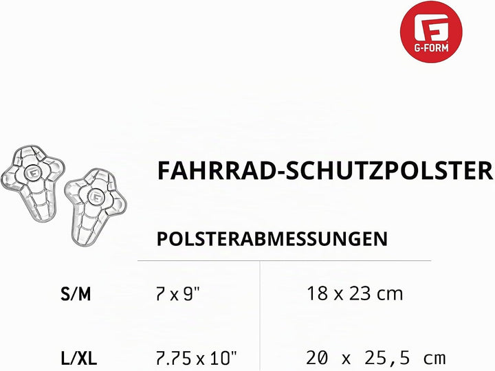 G-Form Damen Slip-in Hüfte (1 Paar) Hüftschutz-Pad L-XL, L-XL