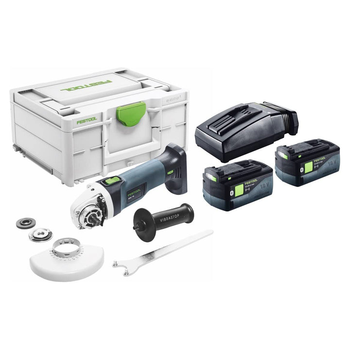 Festool Akku-Deltaschleifer DTSC 400 3,0 I-Plus (mit Akkupack BP 18 Li 3,0, Schnellladegerät, Schlei